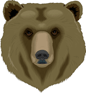 Bear Head Facing