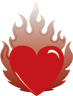 Flaming Heart