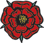 Rose, Red Heraldic
