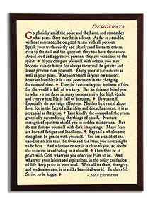 Desiderata