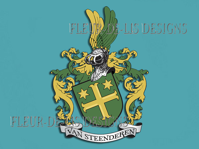 Fleur De Lis Designs Custom Crests Logos And Coats Of Arms Design Services